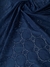Tecido Laise Bordada Azul Escuro - L33 - comprar online