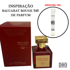 Amostra 1ml - Inspiração Baccarat Rouge 540 Extrait de Parfum - 380