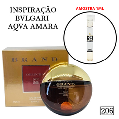 Amostra 1ml - Inspiração Bvlgari Aqva Amara - 206