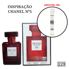 Amostra 1ml - Inspiração Chanel Nº5 - 229