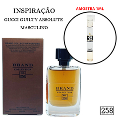 Amostra 1ml - Inspiração Gucci Guilty Absolute masculino - 258