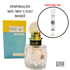 Amostra 1ml - Inspiração Miu Miu L'Eau Roseé - 200