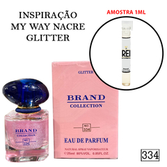 Amostra 1ml - Inspiração My Way Nacre c/ Glitter - 334