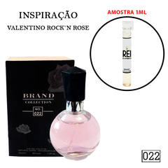 Amostra 1ml - Inspiração Valentino Rock`n Rose - 022