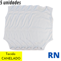 Pacote com 5 Bodys Regata -CANELADO- - comprar online