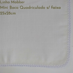 Mini Boca (29x27) Quadriculado sem Faixa (Linha Mabber) - loja online