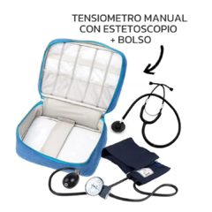 Tensiómetro Con Estetoscopio + Bolso De Enfermería - Concepto Salud Córdoba