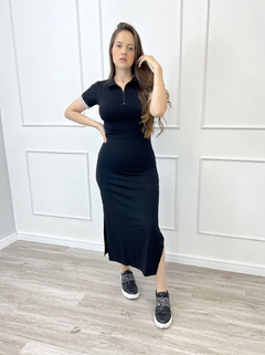 VESTIDO MIDI CONFY MOLETINHO