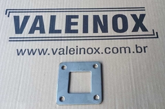 Flange Inox 304 para tubo Quadrado 40x40 - comprar online