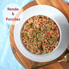 Quinoa com Legumes da Horta (Rende 4 Porções) - comprar online