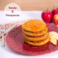 Panqueca Americana Integral de Maçã e Canela (Rende 6 panquecas) - comprar online