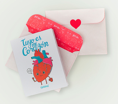 tarjeta amor + sobre