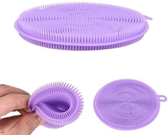 Esponja de silicona redonda multi uso - comprar online