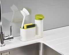 Organizador de cocina y baño con dispenser de detergente o jabón liquido