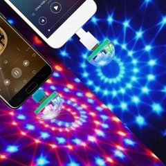 Luz audio rítmica led bolichera para celular usb en internet