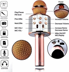 Microfono Inalambrico Karaoke Bluetooth con Altavoz - Biosnet