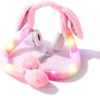 Auriculares de peluche con orejas