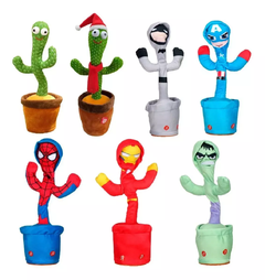 Imagen de Peluches Bailarines (Cactus, SuperHeroes, Flor)