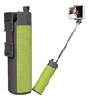 parlante bt con selfie stick y powerbank