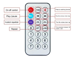 Media esfera bolichera audio rítmica parlante BT con control BB0023 - comprar online