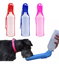 botella de agua con plato para mascotas - comprar online