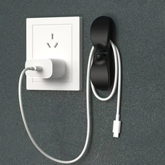 organizador de cables adhesivo ( color blanco ) - tienda online