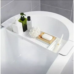 Organizador Baño Plástico Bañadera Extensible - comprar online