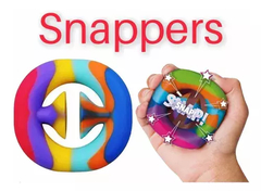 Fidget Toy Snappers Silicona Y Sensorial