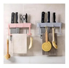 Organizador De Utensilios Cocina De Pared Autoadhesivo