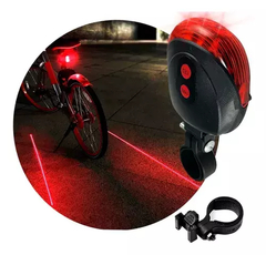 Linterna Luz Led Laser Bicicleta Inalámbrica Trasera - comprar online