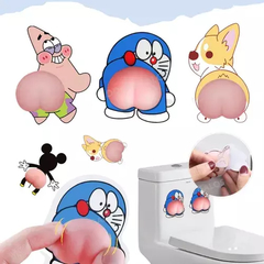 2 Sticker Squishy Multiuso Tope De Puerta Para Auto Celular - tienda online