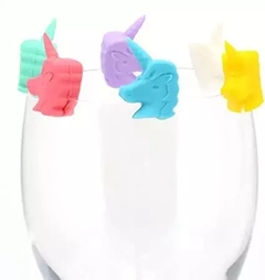 Identificadores De Vasos Copas Unicornio - comprar online