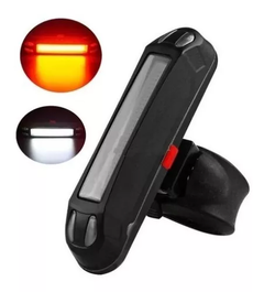 Luz para bicicleta con carga USB