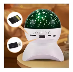 Imagen de Media esfera bolichera y estrellas con parlante bluetooth