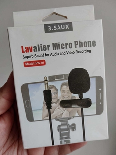 Micrófono Lavalier (Modelo: PS-01)