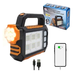 Linterna solar + powerBank - comprar online