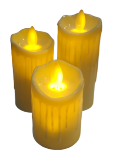 Set de 3 velas LED en internet