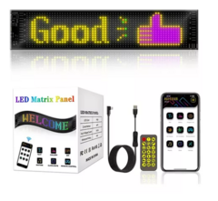 letrero led ipixel usb programable con app de celular