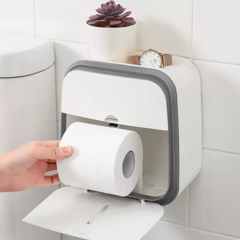 Soporte para papel higiénico con cajón en internet