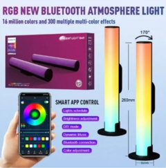 set x2 barras de luz led ambient light - comprar online
