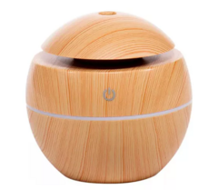 humidificador redondo símil madera