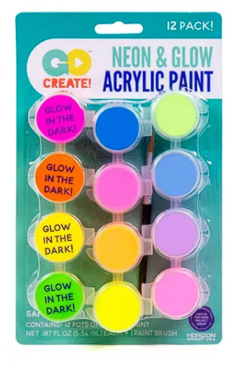 pintura acrilica de neon 12 colores - Cosas Asombrosas