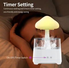 Humidificador parlante bluetooth y efecto lluvia - comprar online