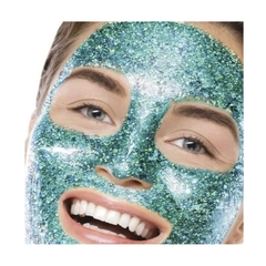 Mascara facial con glitter brillitos - comprar online