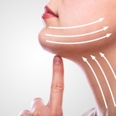 Masajeador facial y reductor de cuello papada