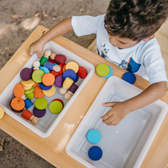 Mesa Sensorial Duo Petit - Sem Tampas - Dobrável na internet