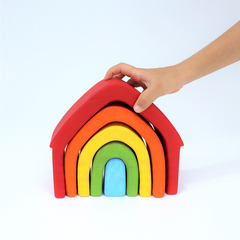 Casas de Encaixe - Colorido Arco-Íris - comprar online