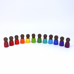 Auris com 12 - Colorido Arco-Íris na internet