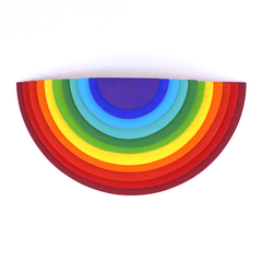 Kit Arco-Íris 12 peças + Semicírculos 11 peças + Placas 11 peças - Colorido Arco-íris na internet