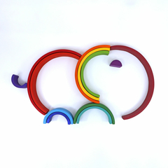 Imagem do Arco-Íris de Brincar Gigante 12 arcos (44cm) - Colorido